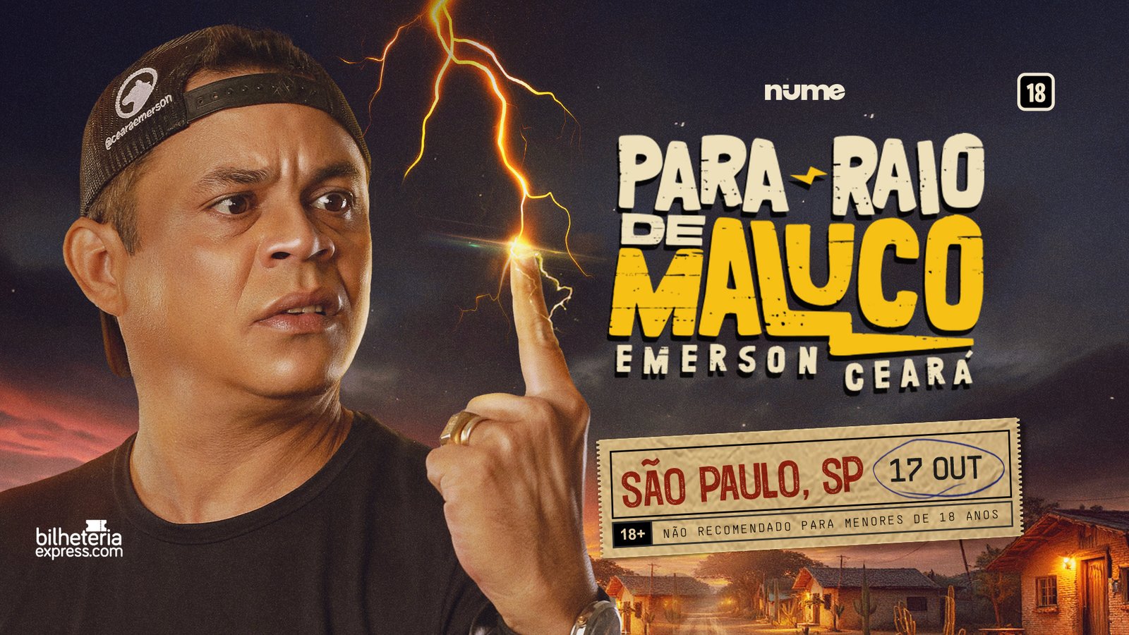 Emerson Ceará em Para-Raio De Maluco
